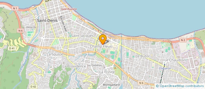 localisation de l'entreprise MONSIEUR GIOVANY ANNEROSE  SAINT-DENIS