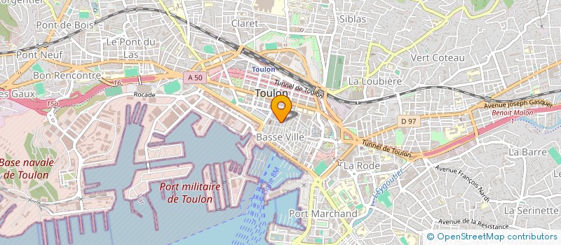 localisation de l'entreprise MONSIEUR GIOVANY DI FOLCO à TOULON