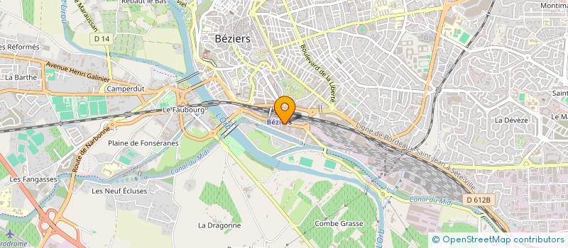 localisation de l'entreprise MONSIEUR GIOVANY DIJOUX à BEZIERS