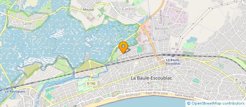 localisation de l'entreprise MONSIEUR GIOVANY GOURET  GUERANDE