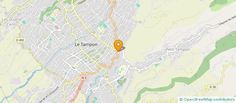 localisation de l'entreprise MONSIEUR GIOVANY MARTINOTTI  LE TAMPON