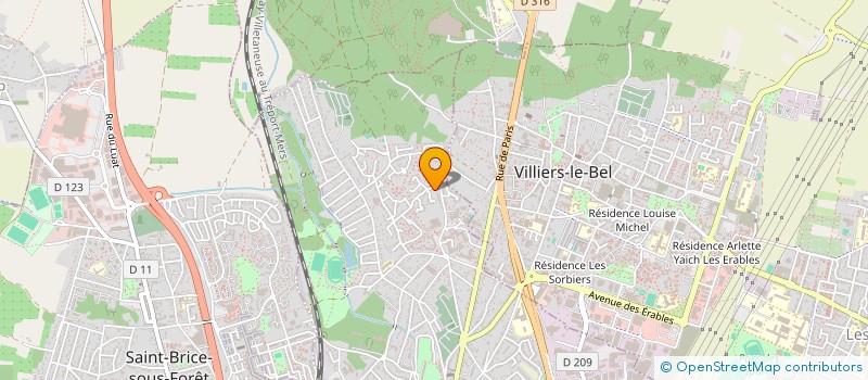 localisation de l'entreprise MONSIEUR GIRARD BIKHOUR BENTURA  SARCELLES