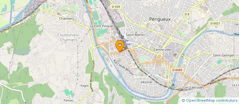 localisation de l'entreprise MONSIEUR GIRARD BRUT à PERIGUEUX