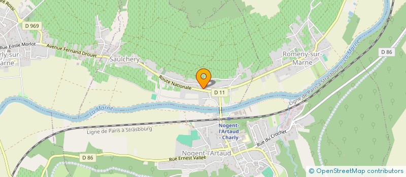 localisation de l'entreprise MONSIEUR GIRART LEVERT à ROMENY-SUR-MARNE