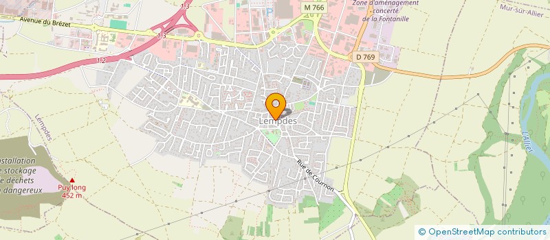 localisation de l'entreprise MONSIEUR GIRAUD BEUF  LEMPDES