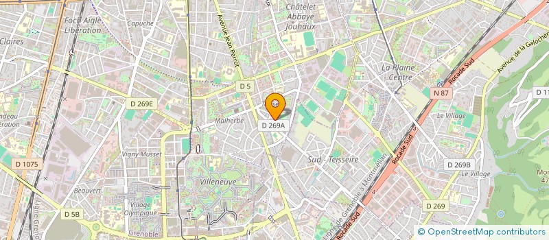 localisation de l'entreprise MONSIEUR GIRESSE LUZOLO KWANZAMBI à GRENOBLE