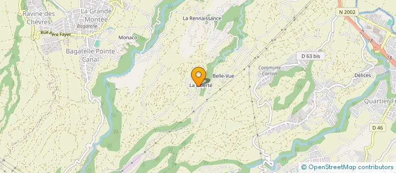 localisation de l'entreprise MONSIEUR GIRO DUVERGER  SAINTE-SUZANNE