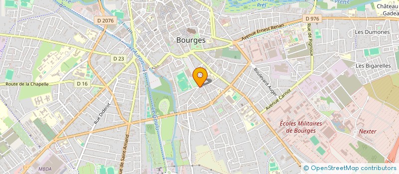 localisation de l'entreprise MONSIEUR GIROD FIRANCZUK  BOURGES