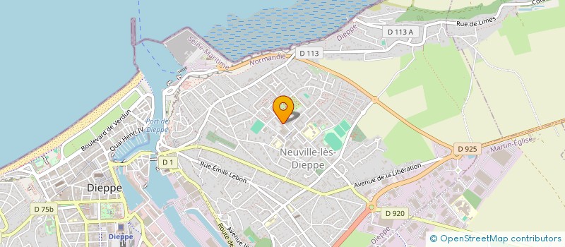 localisation de l'entreprise MONSIEUR GISEL-DANUT AVRAM à DIEPPE