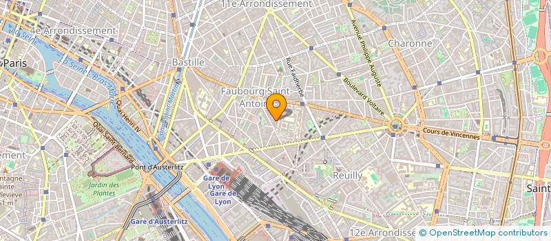 localisation de l'entreprise MONSIEUR GISELE BORHY à PARIS