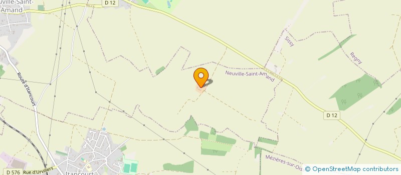 localisation de l'entreprise MONSIEUR GISHLAIN HENRION  NEUVILLE-SAINT-AMAND