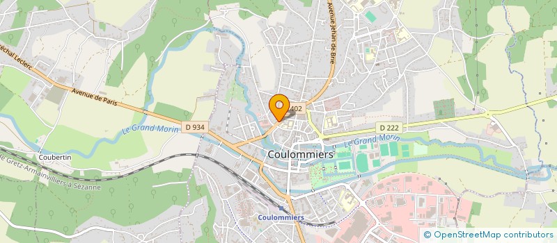 localisation de l'entreprise MONSIEUR GISLAIN GAELLE NKOUBA à COULOMMIERS