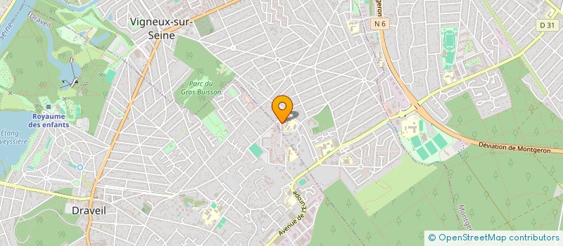 localisation de l'entreprise MONSIEUR GISLAIN MTEKA à VIGNEUX-SUR-SEINE