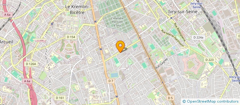 localisation de l'entreprise MONSIEUR GITHIN RAJAN  VILLEJUIF