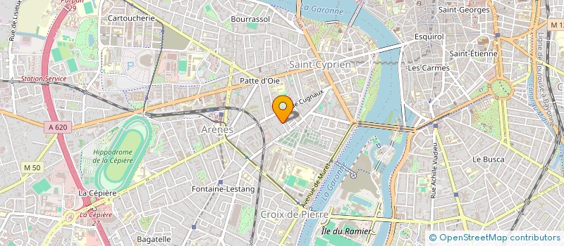 localisation de l'entreprise MONSIEUR GIULIAN CAGNIN à TOULOUSE