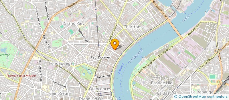 localisation de l'entreprise MONSIEUR GIULIANO FURGOL  BORDEAUX