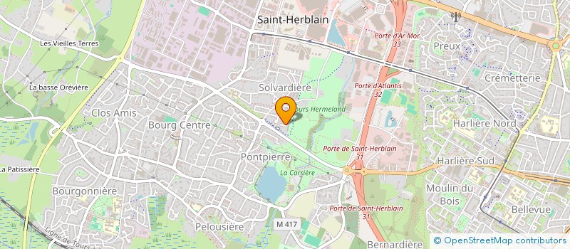 localisation de l'entreprise MONSIEUR GIULIANO VERCELLI à SAINT-HERBLAIN