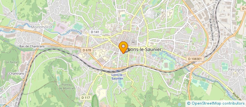 localisation de l'entreprise MONSIEUR GIULIO BALDUINI à LONS-LE-SAUNIER