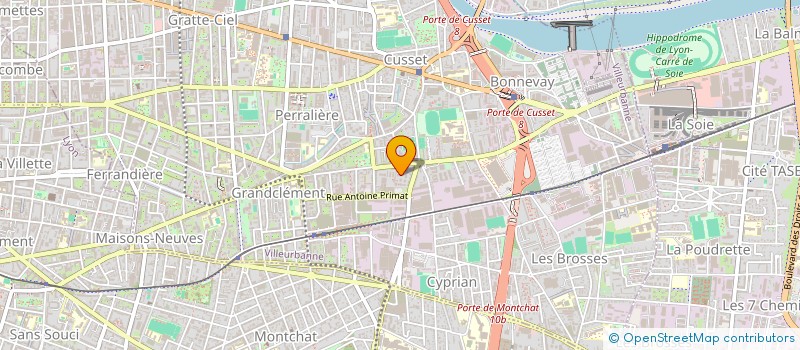 localisation de l'entreprise MONSIEUR GIULIO FORESTO à VILLEURBANNE