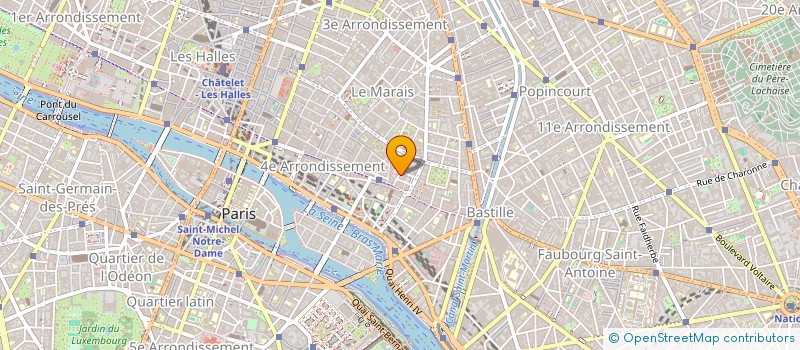 localisation de l'entreprise MONSIEUR GIULIO NEGRI  PARIS