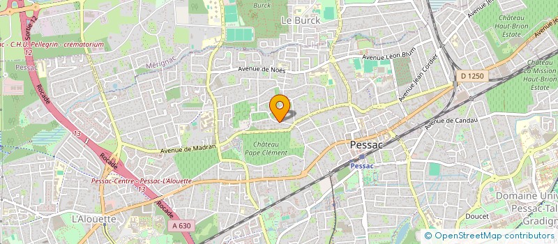 localisation de l'entreprise MONSIEUR GIULIO PISTOLESI à PESSAC