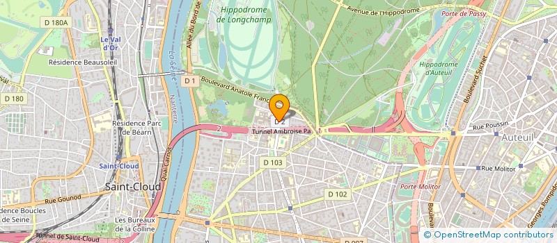 localisation de l'entreprise MONSIEUR GIULIO PRATI  BOULOGNE-BILLANCOURT