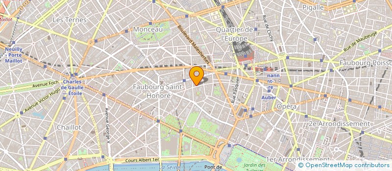 localisation de l'entreprise MONSIEUR GIULIO ROSA à PARIS