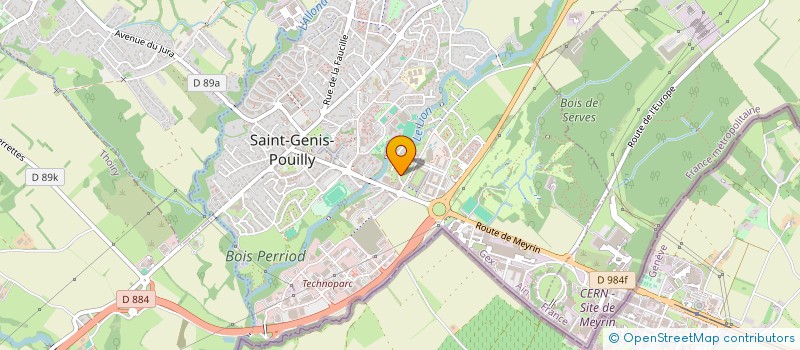 localisation de l'entreprise MONSIEUR GIUSEPPE ANNUNZIATA à SAINT-GENIS-POUILLY