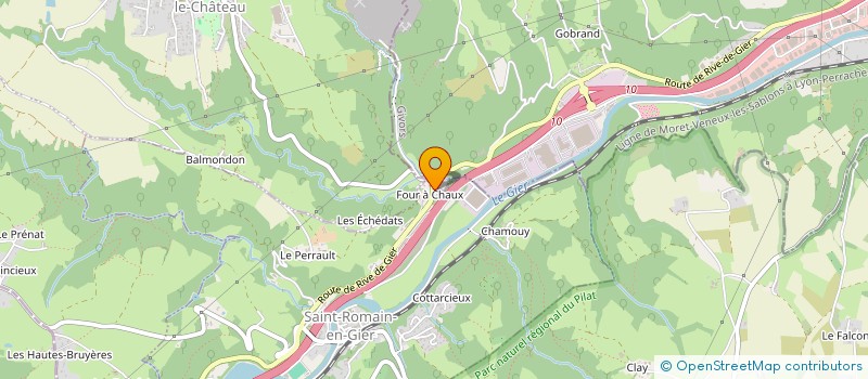 localisation de l'entreprise MONSIEUR GIUSEPPE ARCURI  SAINT-ROMAIN-EN-GIER