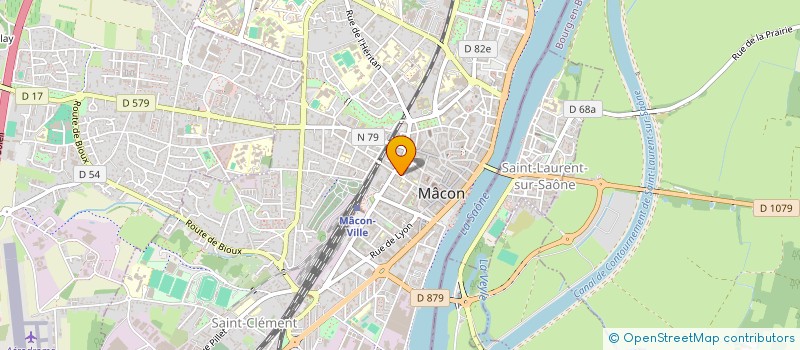 localisation de l'entreprise MONSIEUR GIUSEPPE BARRANCO à MACON