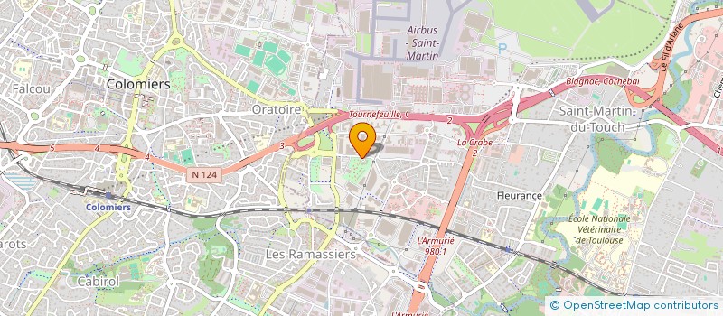 localisation de l'entreprise MONSIEUR GIUSEPPE BUONAGURIO à TOULOUSE