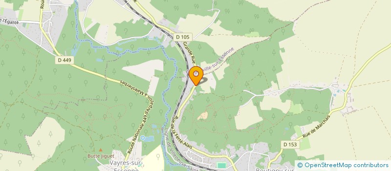 localisation de l'entreprise MONSIEUR GIUSEPPE CAMILLATO  BOUTIGNY-SUR-ESSONNE