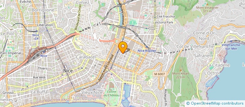 localisation de l'entreprise MONSIEUR GIUSEPPE CAMPANALE à NICE