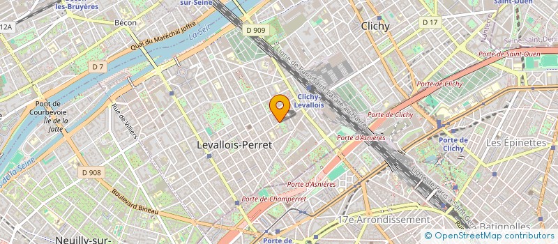 localisation de l'entreprise MONSIEUR GIUSEPPE CIPOLLA à LEVALLOIS-PERRET