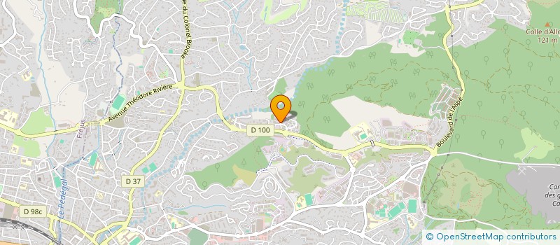 localisation de l'entreprise MONSIEUR GIUSEPPE COMITOGIANNI  SAINT-RAPHAEL