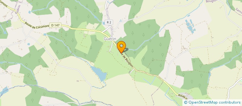 localisation de l'entreprise MONSIEUR GIUSEPPE COSTANZO  GUERIN