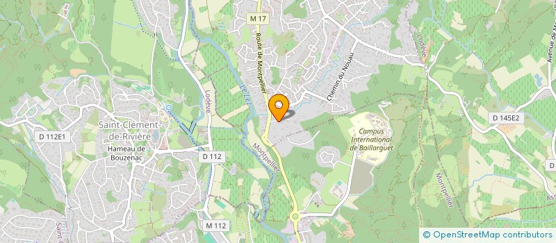 localisation de l'entreprise MONSIEUR GIUSEPPE DI PIETRA  PRADES-LE-LEZ