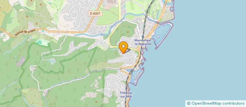 localisation de l'entreprise MONSIEUR GIUSEPPE FONTANA  MANDELIEU LA NAPOULE