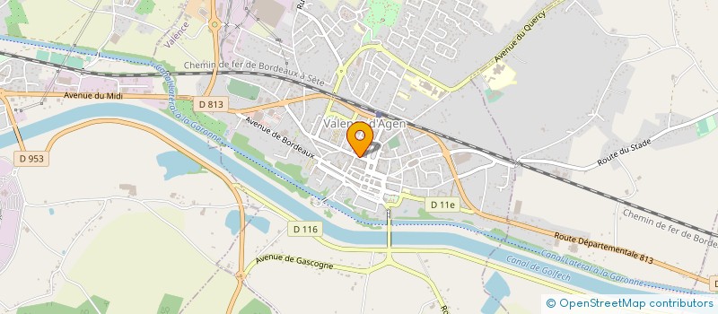 localisation de l'entreprise MONSIEUR GIUSEPPE GARTNER  VALENCE