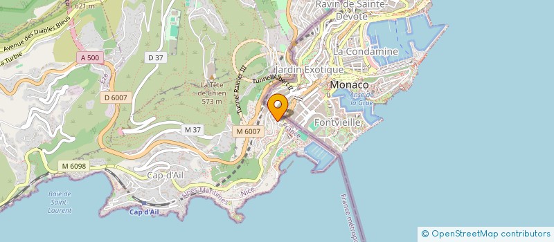 localisation de l'entreprise MONSIEUR GIUSEPPE IORIANNI à CAP-D'AIL