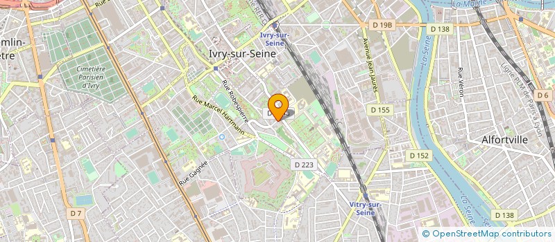 localisation de l'entreprise MONSIEUR GIUSEPPE MAZZURCO à IVRY-SUR-SEINE