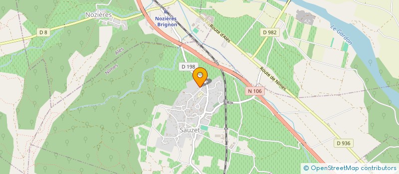 localisation de l'entreprise MONSIEUR GIUSEPPE MILIONE  SAUZET