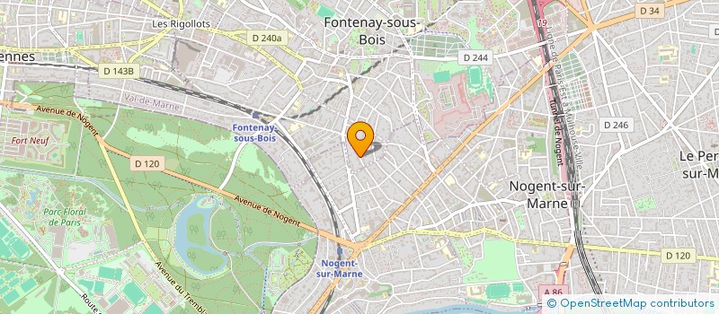 localisation de l'entreprise MONSIEUR GIUSEPPE ORLANDO à FONTENAY-SOUS-BOIS