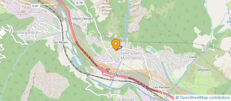 localisation de l'entreprise MONSIEUR GIUSEPPE PALERMO  MONTRICHER-ALBANNE