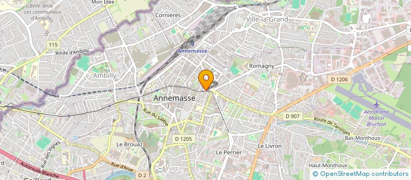 localisation de l'entreprise MONSIEUR GIUSEPPE PAPANDREA à ANNEMASSE