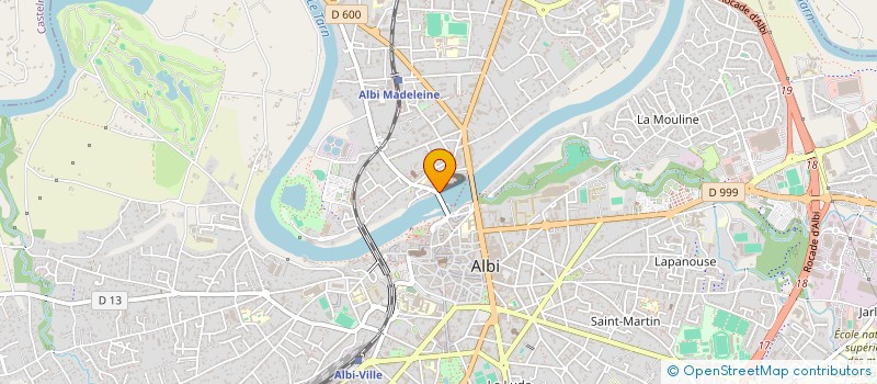 localisation de l'entreprise MONSIEUR GIUSEPPE PECORELLA  ALBI