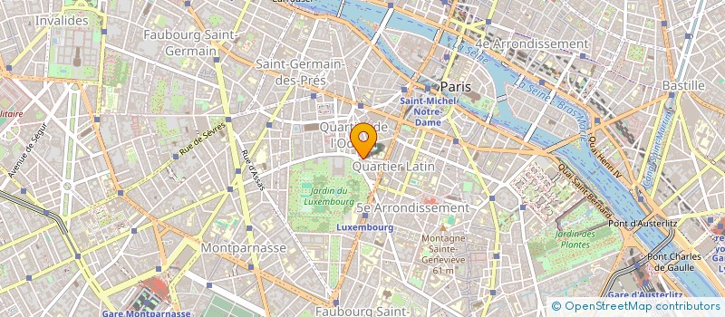 localisation de l'entreprise MONSIEUR GIUSEPPE PULLARA  PARIS