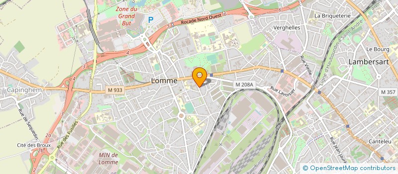 localisation de l'entreprise MONSIEUR GIUSEPPE RUSSO à LILLE