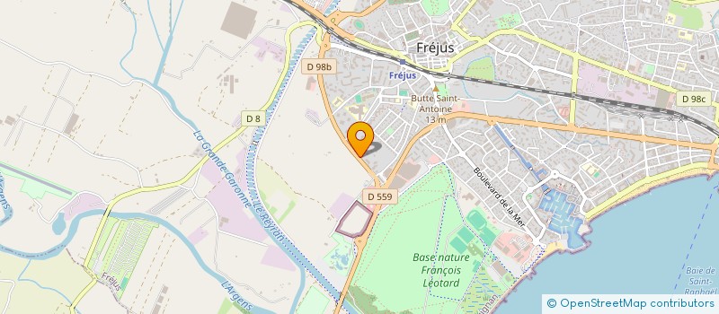localisation de l'entreprise MONSIEUR GIUSEPPE SCIANDRA à FREJUS