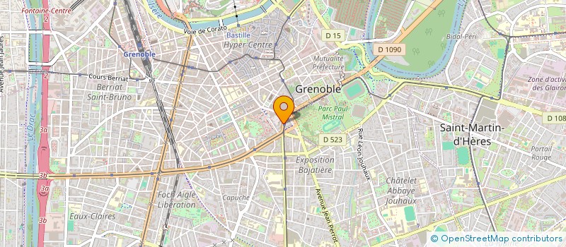 localisation de l'entreprise MONSIEUR GIUSEPPE SERRA à GRENOBLE